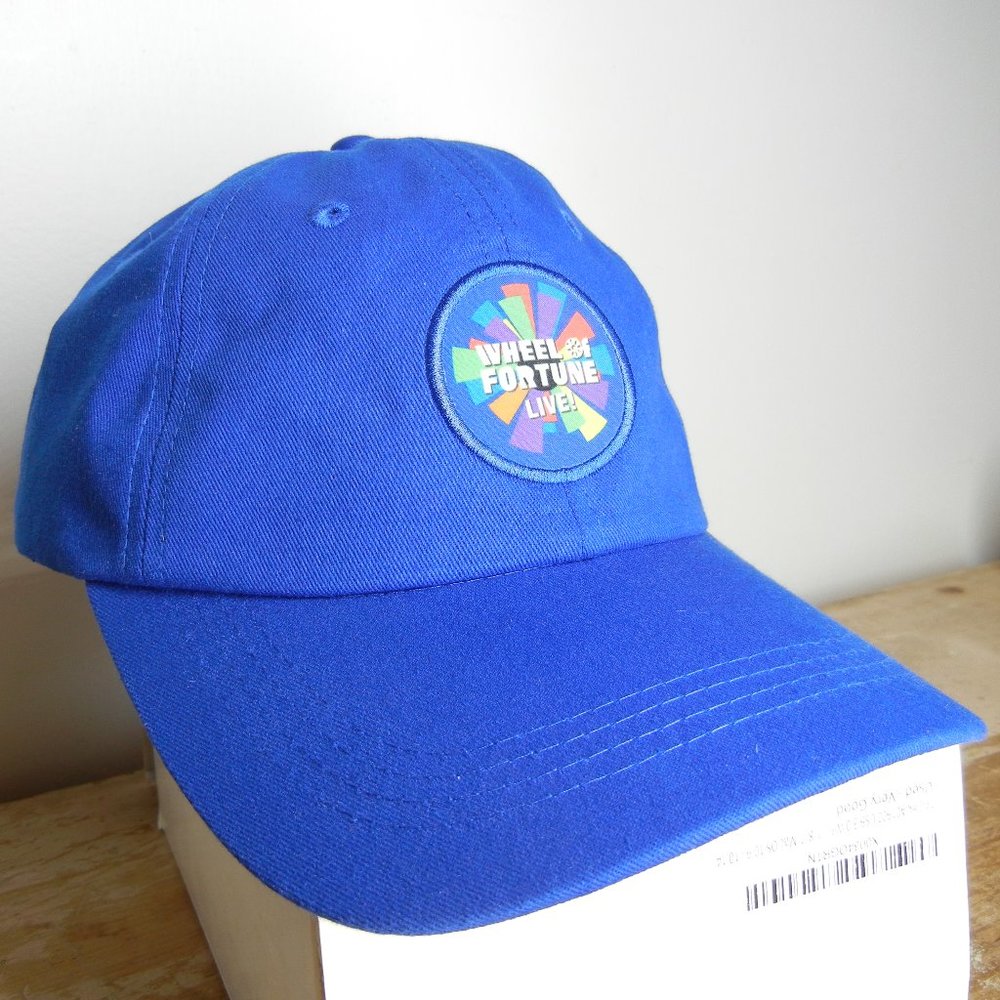 Wheel Of Fortune Live! Hat. Blue Adjustable Strap Back 2022 Baseball Cap